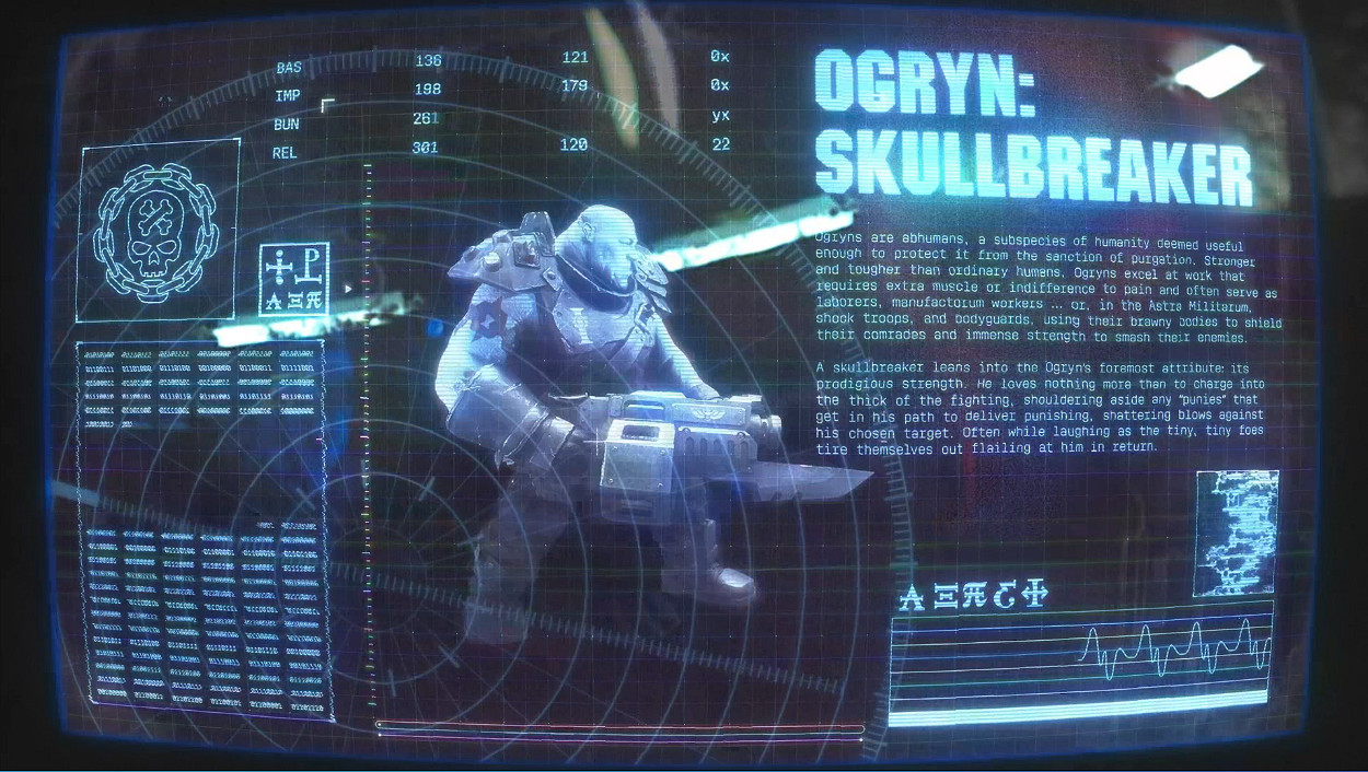 《戰鎚40K暗潮》重型近戰“碎顱者”歐格林角色預告 《戰鎚40K暗潮》重型近戰“碎顱者”歐格林角色預告