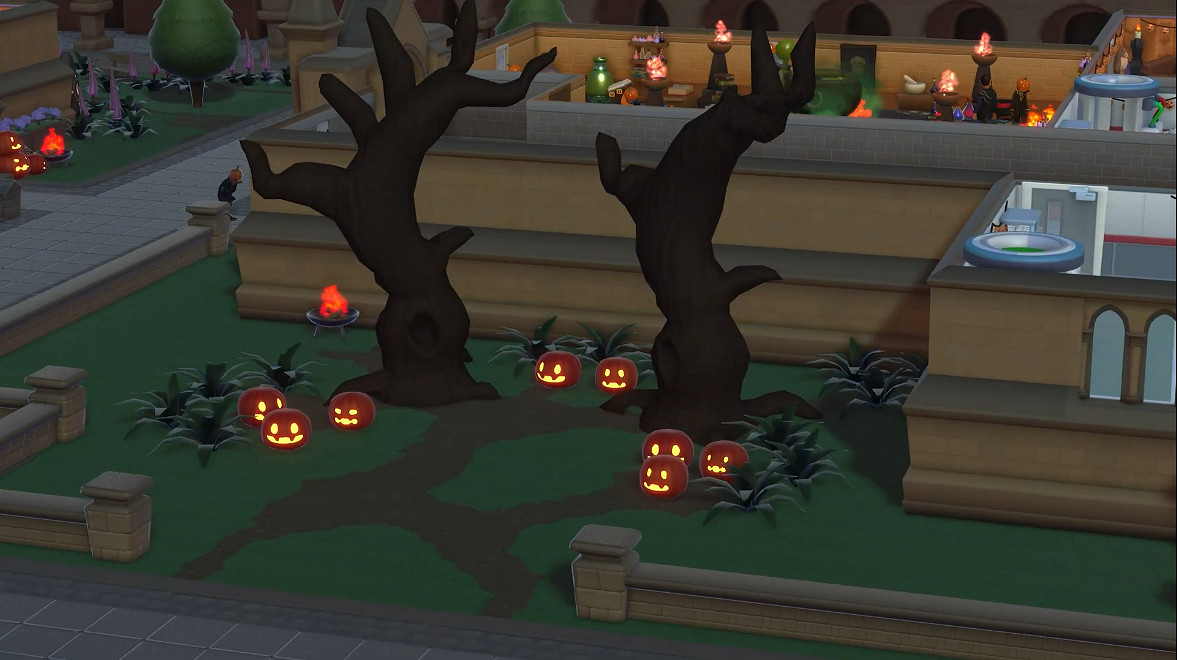 殭屍大軍來吃腦子了！《雙點校園》萬聖節更新預告