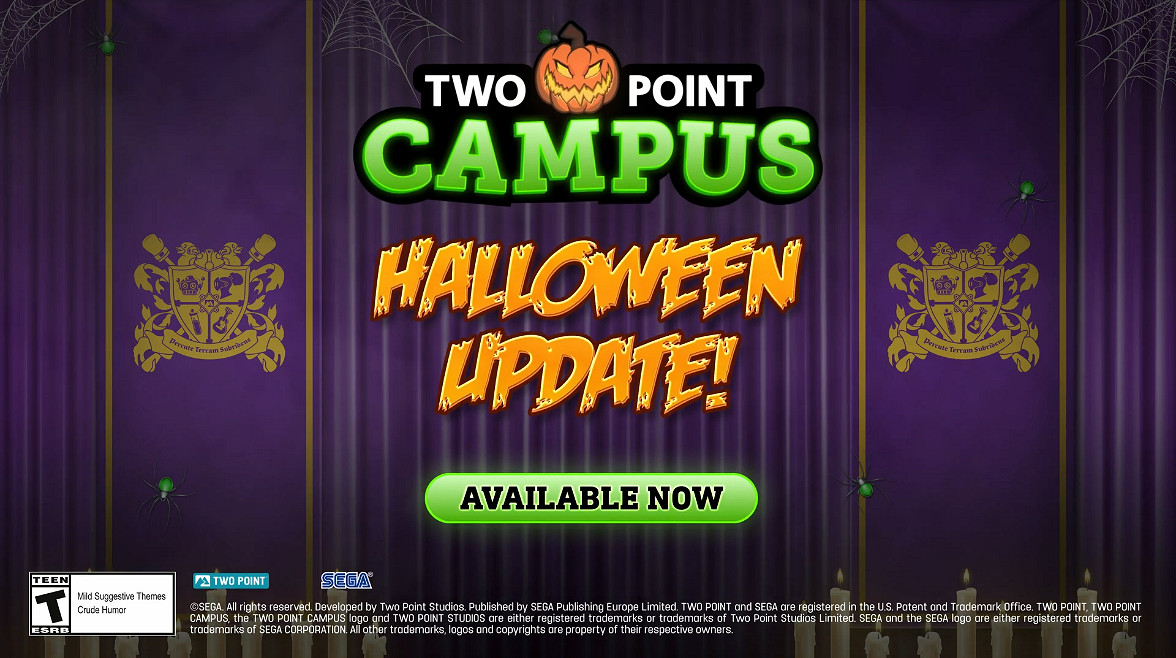 殭屍大軍來吃腦子了！《雙點校園》萬聖節更新預告