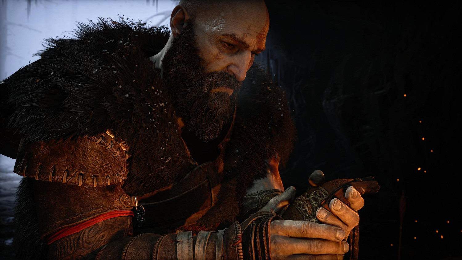 網友曝光《戰神5》實機截圖!畫面對比預告大大提升 網友曝光《戰神5》實機截圖!畫面對比預告大大提升