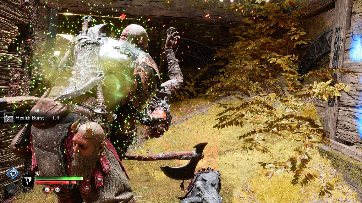 網友曝光《戰神5》實機截圖!畫面對比預告大大提升 網友曝光《戰神5》實機截圖!畫面對比預告大大提升