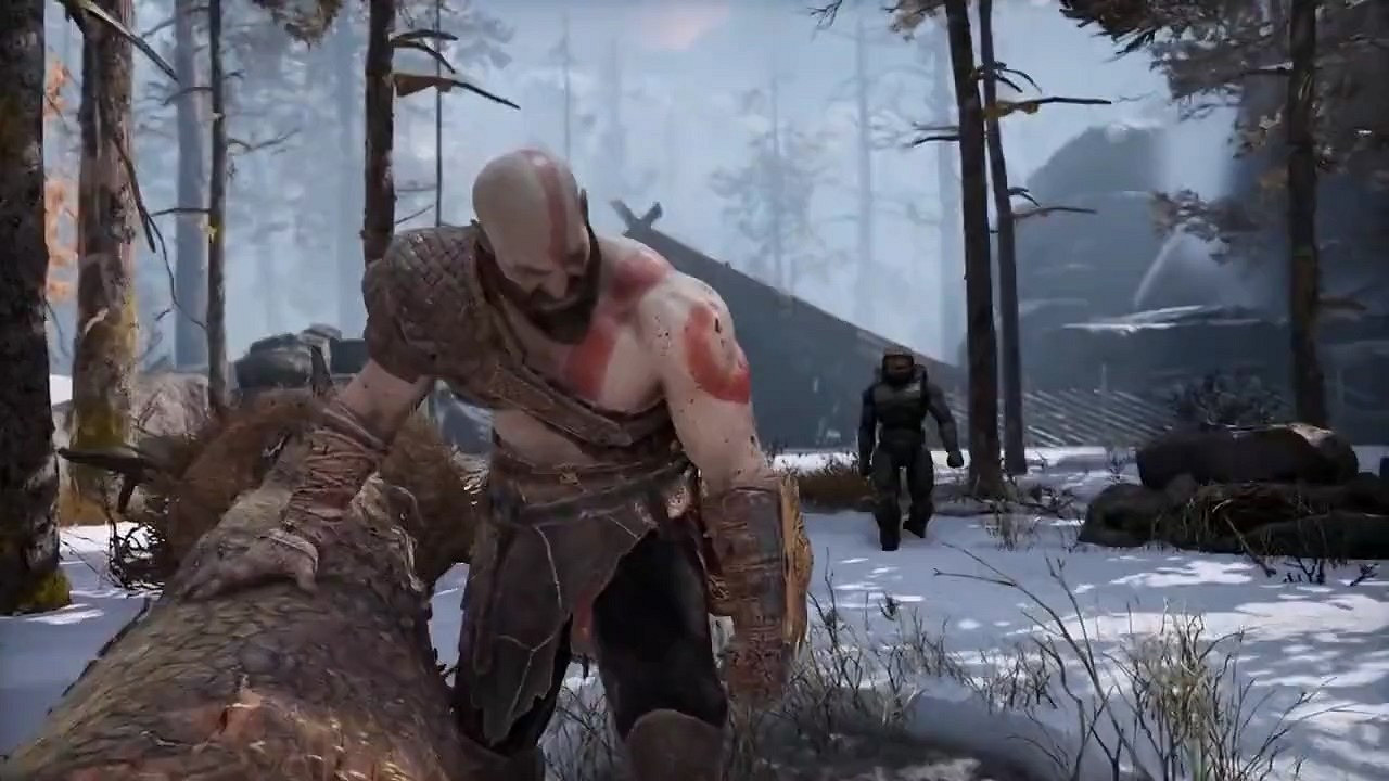 《戰神4》PC MOD:奎爺大戰士官長 《戰神4》PC MOD:奎爺大戰士官長