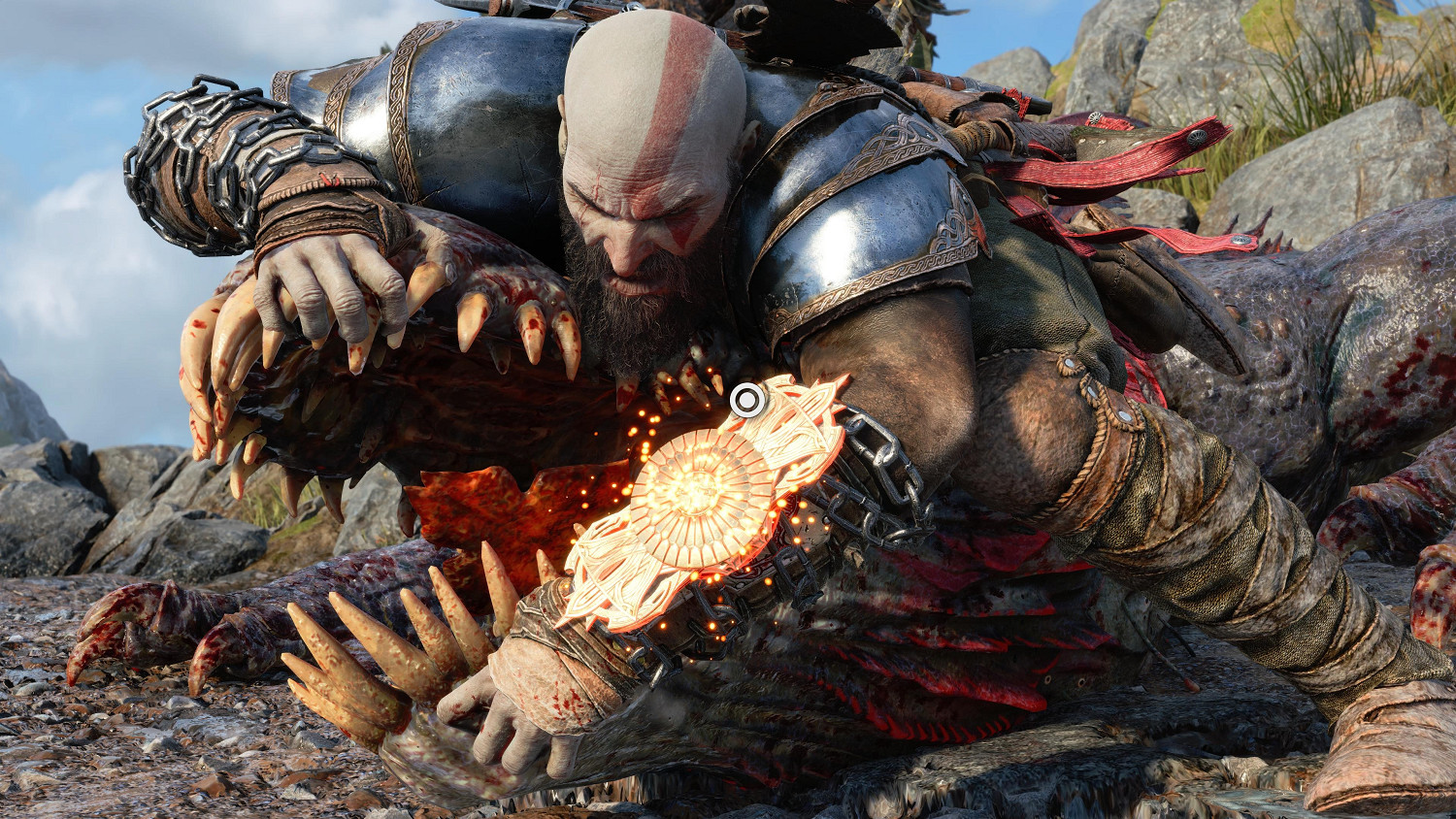 網友曝光《戰神5》實機截圖!畫面對比預告大大提升 網友曝光《戰神5》實機截圖!畫面對比預告大大提升