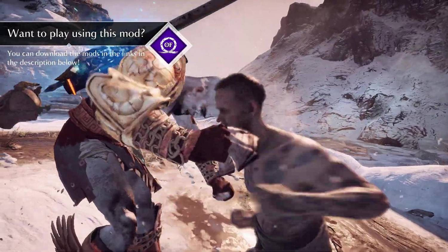 《戰神4》前作版奎爺mod 霸氣十足讓人腎上腺飆升 《戰神4》前作版奎爺mod 霸氣十足讓人腎上腺飆升