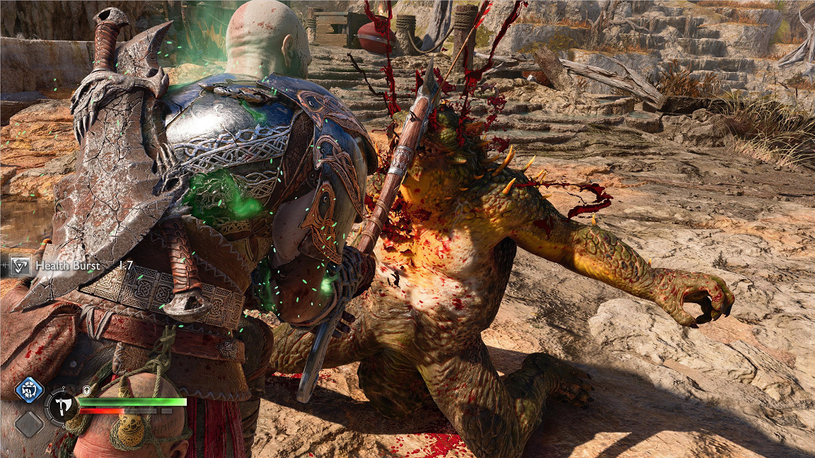 網友曝光《戰神5》實機截圖!畫面對比預告大大提升 網友曝光《戰神5》實機截圖!畫面對比預告大大提升