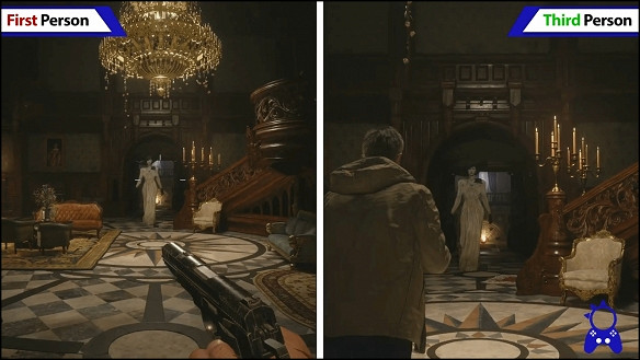 《惡靈古堡8：村莊》第一/第三視角多平台畫面對比！