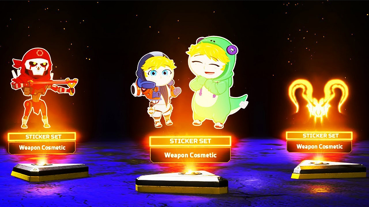 《Apex英雄》第15賽季新增全新外觀飾品類型：貼紙