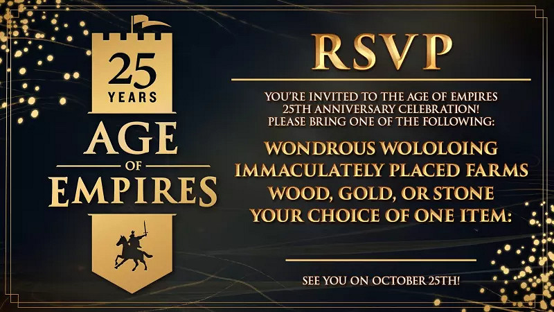 《世紀帝國2決定版》Xbox版過審 25周年直播明日淩晨 《世紀帝國2決定版》Xbox版過審 25周年直播明日淩晨