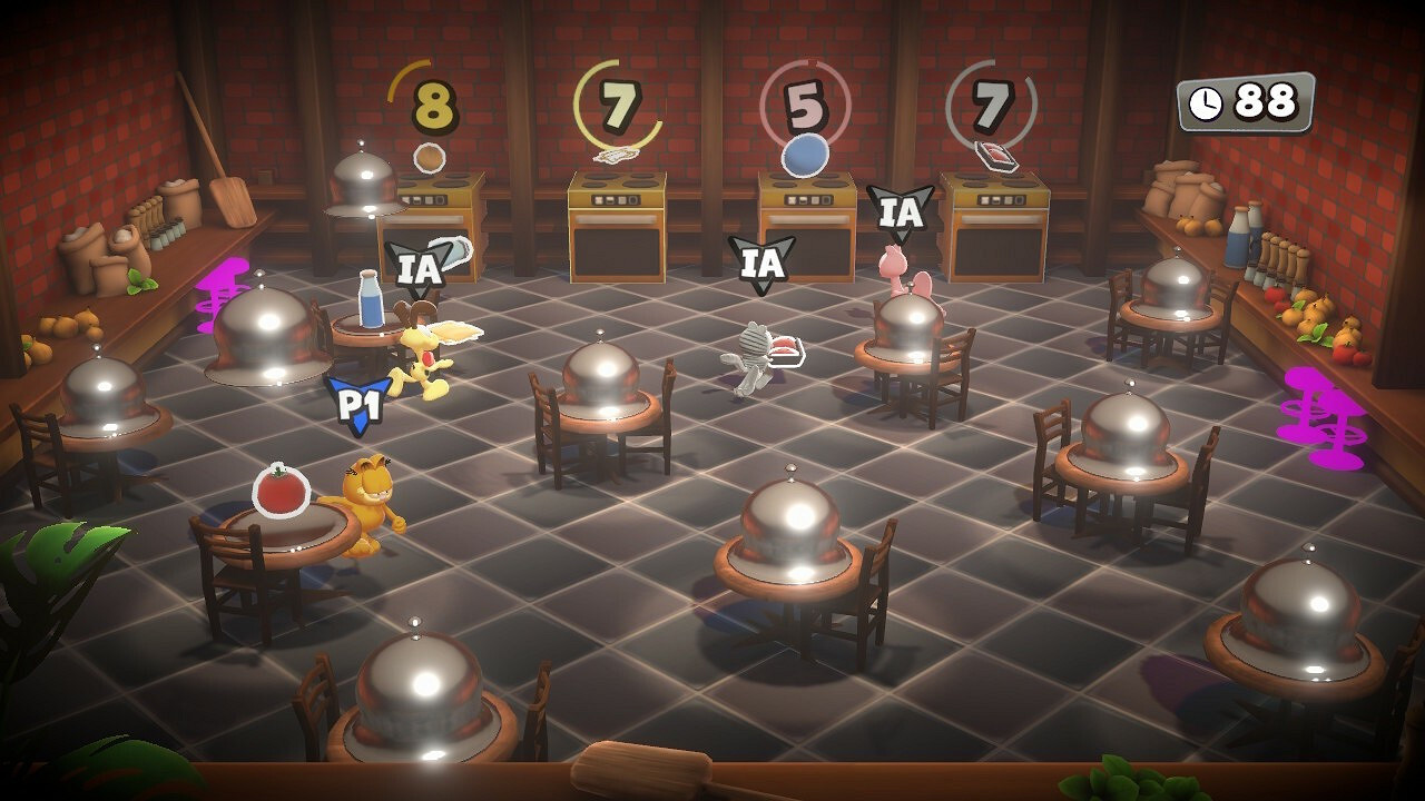 《加菲貓千層面派對》11月10日發售 有32個迷你遊戲 《加菲貓千層面派對》11月10日發售 有32個迷你遊戲