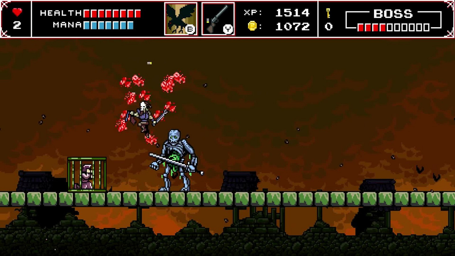 2D像素動作遊戲《地獄之魂》免費萬聖節更新上線 添加新可玩角色 2D像素動作遊戲《地獄之魂》免費萬聖節更新上線 添加新可玩角色