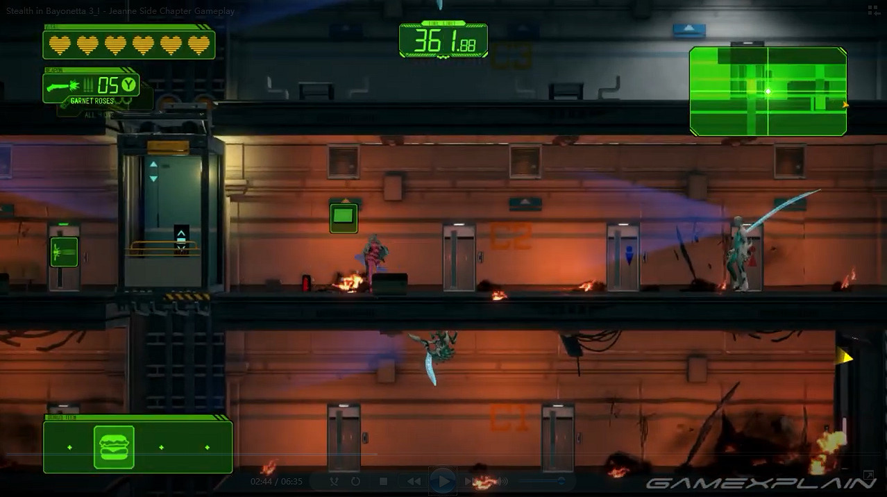 《獵天使魔女3》“貞德”新實機展示 展示潛入關卡 《獵天使魔女3》“貞德”新實機展示 展示潛入關卡