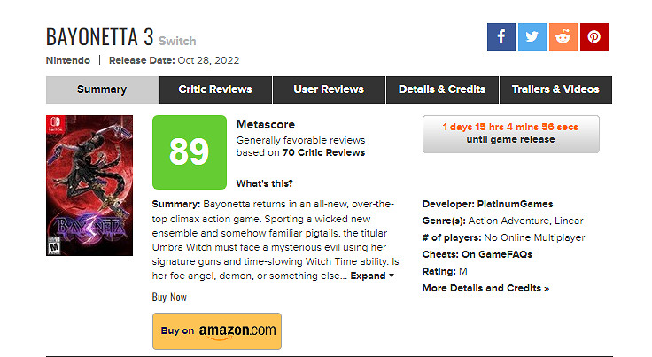 早報:《神話時代》重製版公開 《貝姐3》評分出爐 早報:《神話時代》重製版公開 《貝姐3》評分出爐