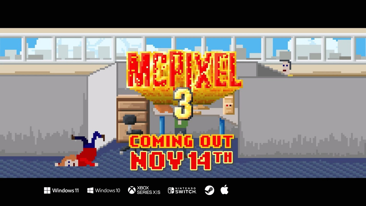 2D像素《像素哥三代》11月14日發售 試玩版已上線