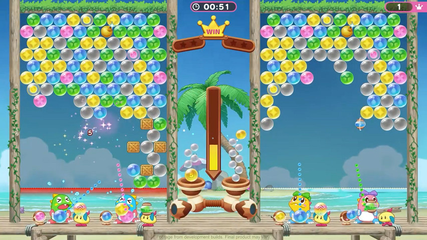 《益智泡泡龍 一起泡泡戰！》新預告公布 2023年春季登陸Switch