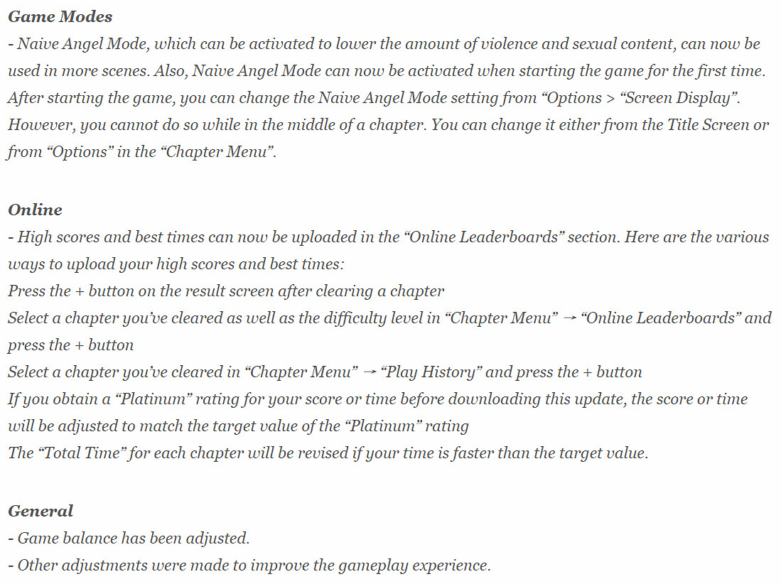 《貝姐3》首日更新檔內容：增加線上榜 優化和諧模式