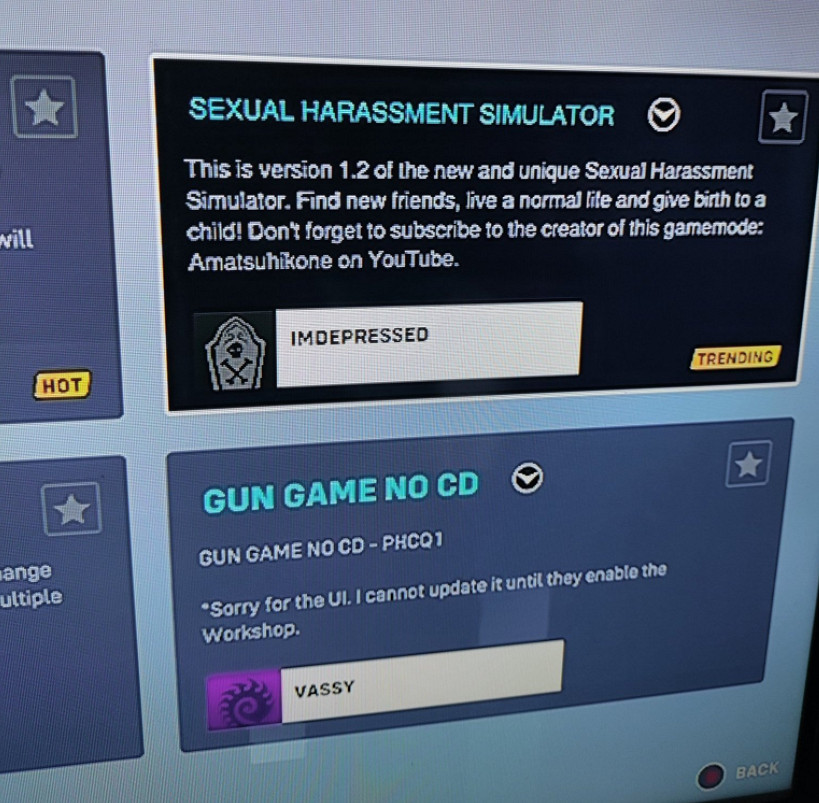 體驗OW自定義模式的成人內容後,我感覺不如去看3D區 體驗OW自定義模式的成人內容後,我感覺不如去看3D區