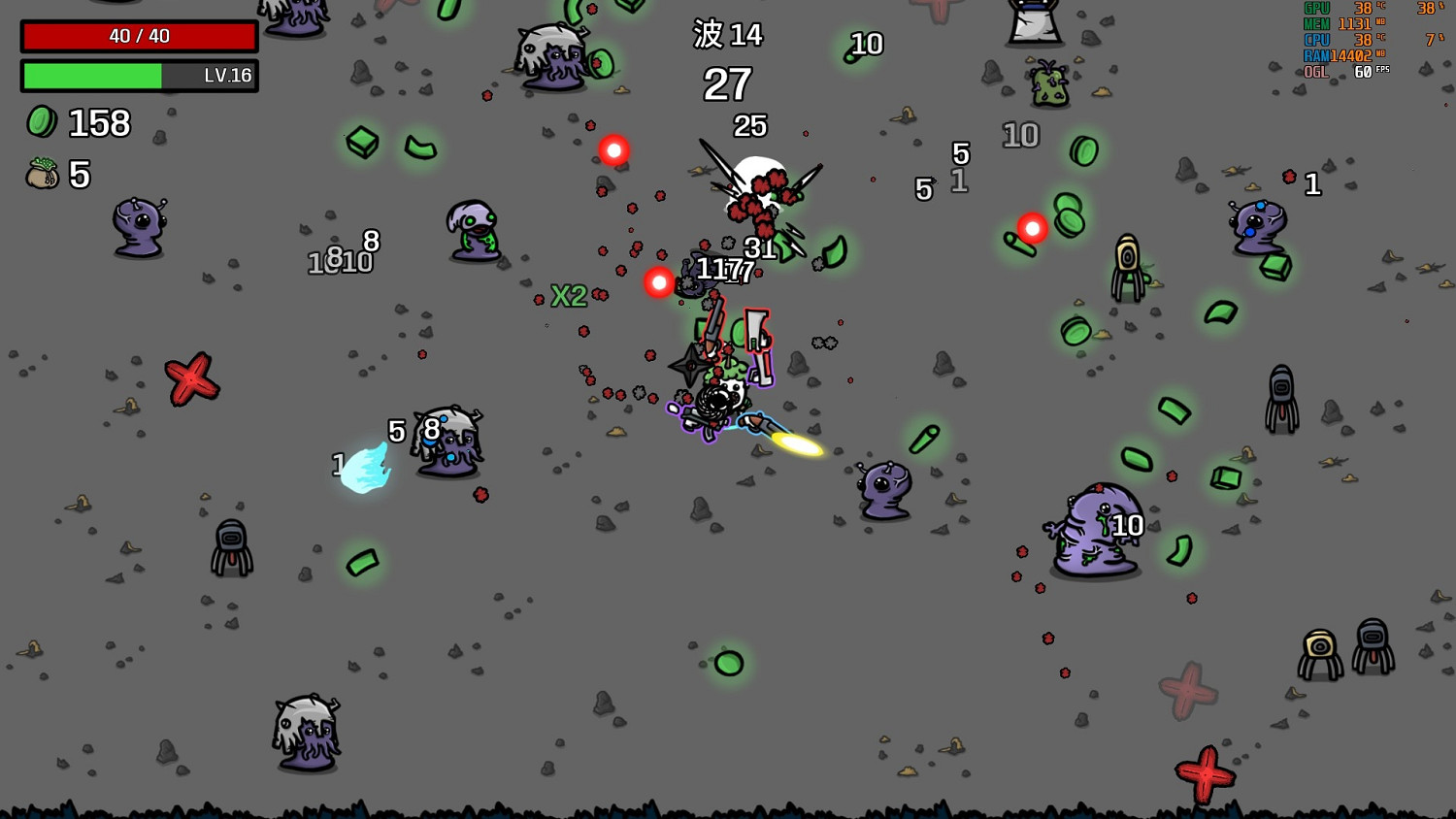 《Brotato》受虐狂攻略心得 受虐狂怎麽樣? 《Brotato》受虐狂攻略心得 受虐狂怎麽樣?