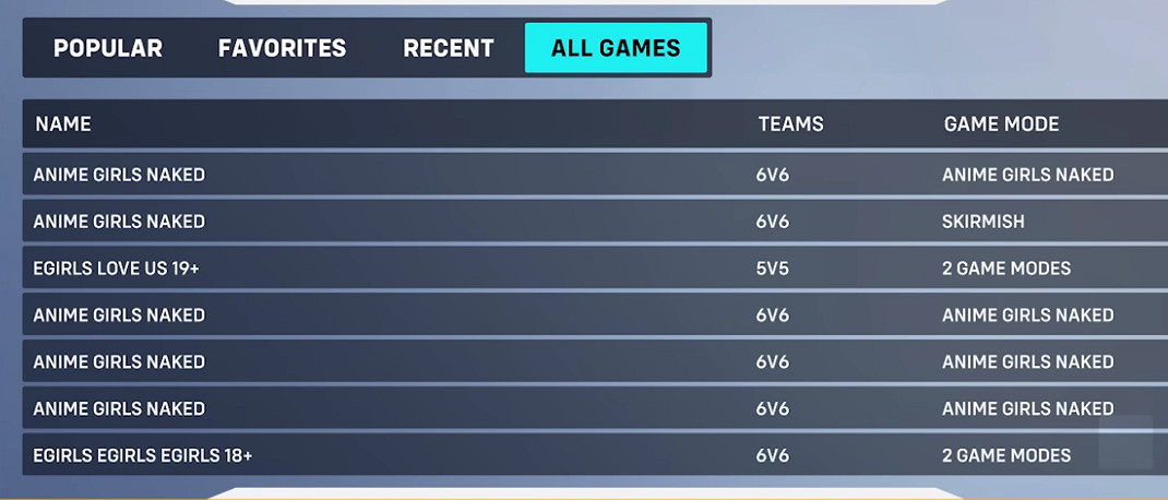 體驗OW自定義模式的成人內容後,我感覺不如去看3D區 體驗OW自定義模式的成人內容後,我感覺不如去看3D區