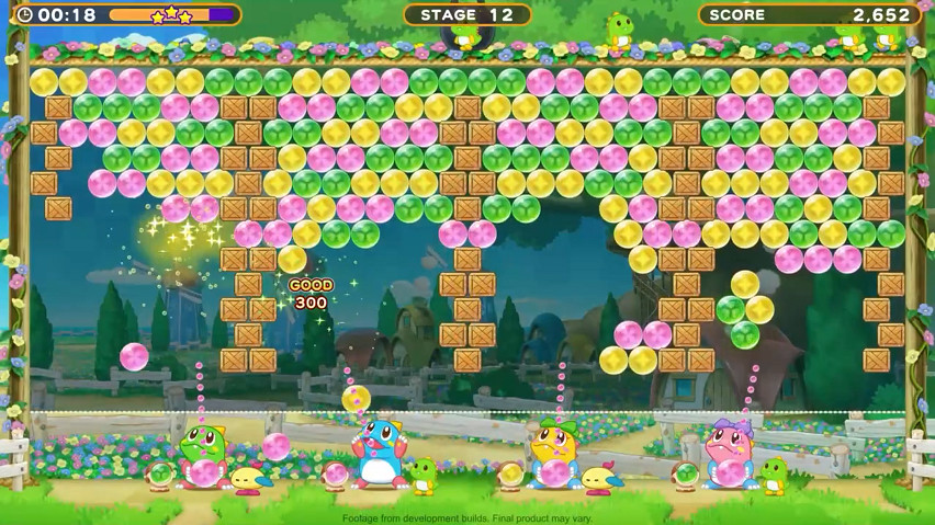 《益智泡泡龍 一起泡泡戰！》新預告公布 2023年春季登陸Switch