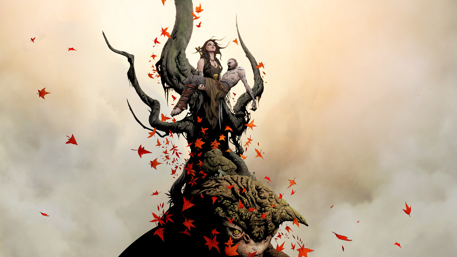 索尼官方發布《戰神5諸神黃昏》五大家族肖像壁紙圖! 索尼官方發布《戰神5諸神黃昏》五大家族肖像壁紙圖!