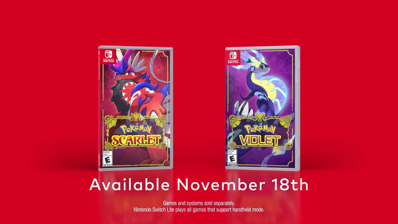 《寶可夢：朱/紫》“傳奇坐騎”預告 11月18日發售