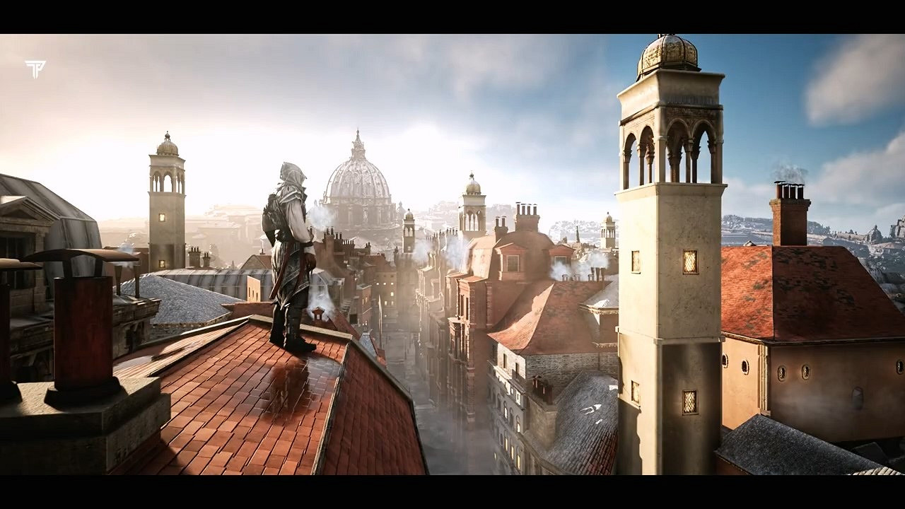 粉絲虛幻5自製《刺客教條2》 展示環境、十分逼真 粉絲虛幻5自製《刺客教條2》 展示環境、十分逼真