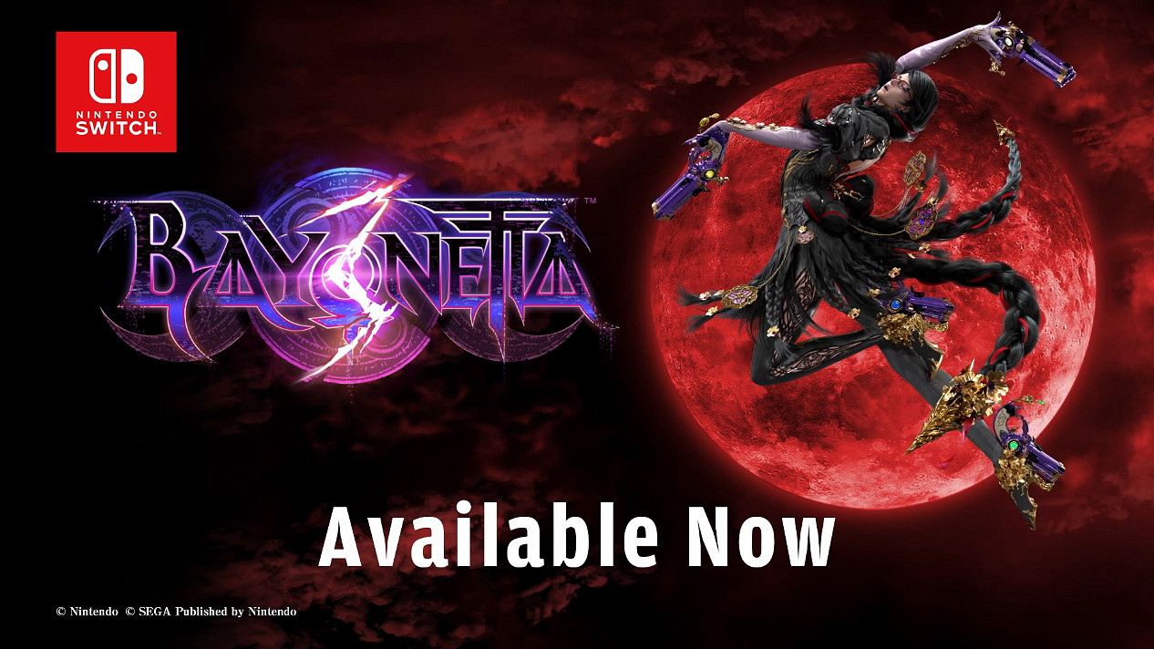 好評發售中！任天堂發布《獵天使魔女3》發售預告