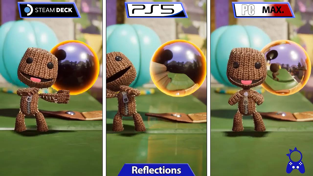 《麻布仔大冒險》高配PC/PS5/Steam Deck掌機畫面對比