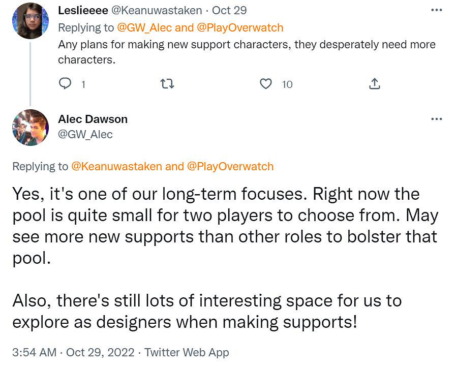 《鬥陣特攻》奶位英雄數量太少？暴雪：還會加新英雄