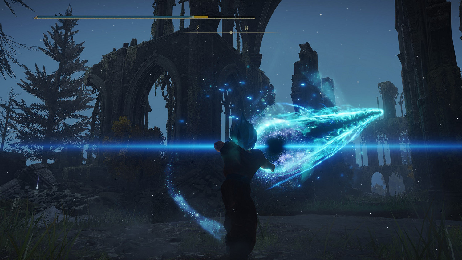 《艾爾登法環》龍珠MOD!使用龜派氣功大戰葛瑞克 《艾爾登法環》龍珠MOD!使用龜派氣功大戰葛瑞克