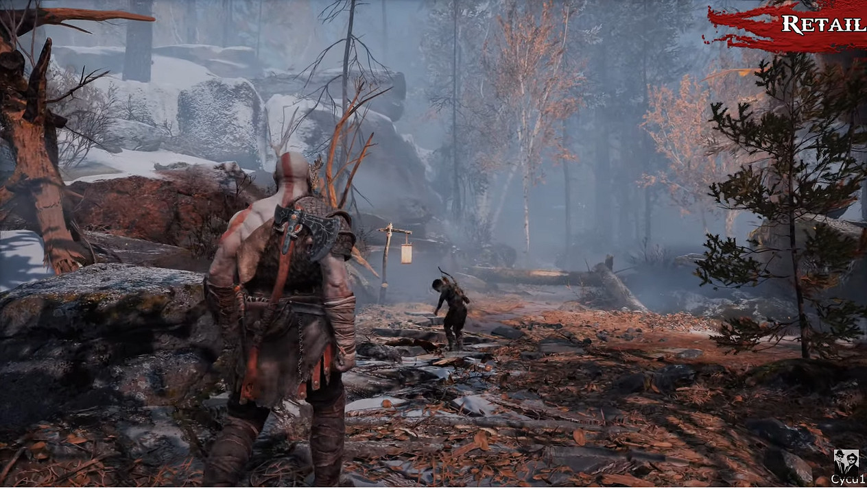 《戰神》2016年E3展示與最終版本對比 細節提升明顯! 《戰神》2016年E3展示與最終版本對比 細節提升明顯!