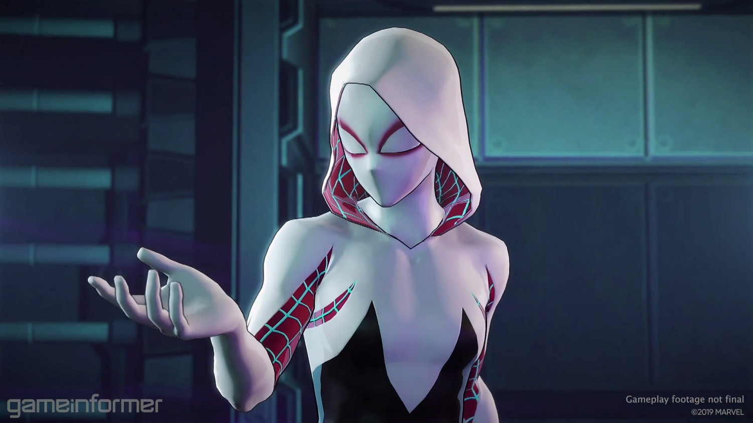 《漫威終極聯盟3》蜘蛛格溫展示影片 小姐姐好猛