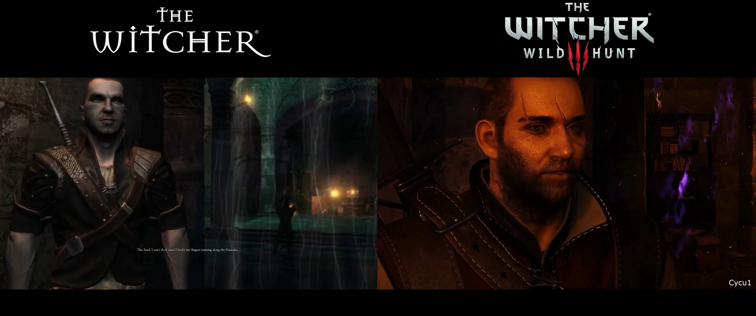 提升巨大!粉絲《巫師》重製項目vs原版遊戲 畫面對比 提升巨大!粉絲《巫師》重製項目vs原版遊戲 畫面對比