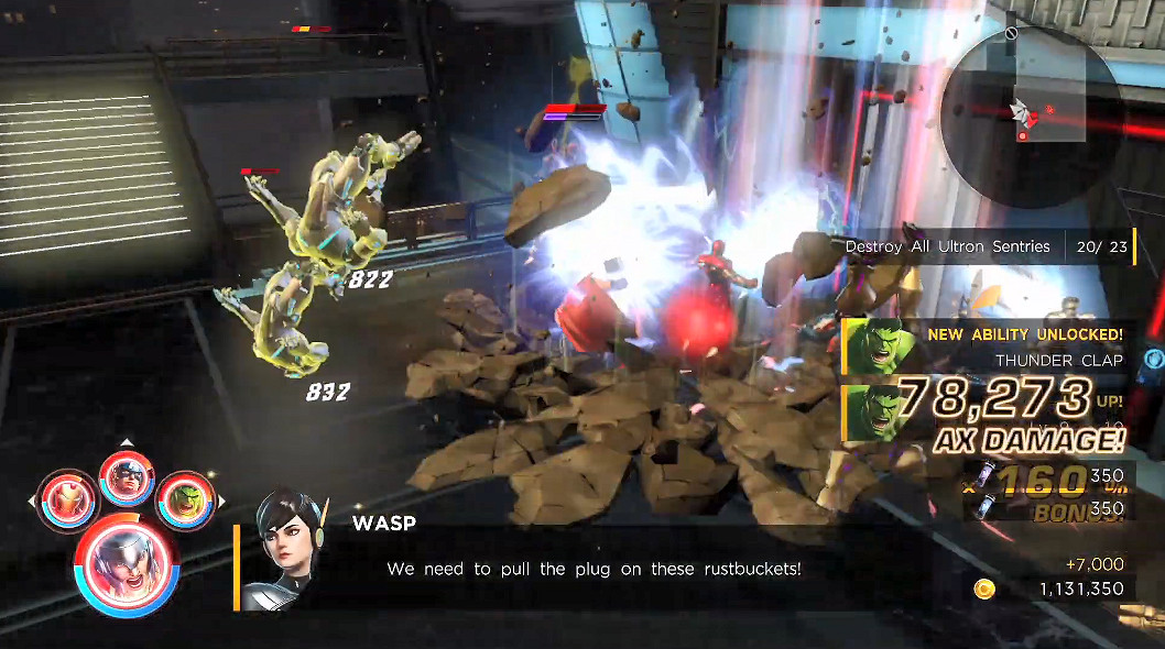 漫威無雙？ 《漫威終極聯盟3：黑暗教團》組合技展示傷害爆表