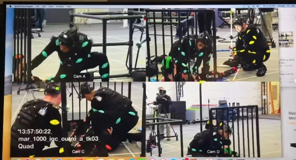 《COS19:現代戰爭2》動捕花絮 演員動作利索專業! 《COS19:現代戰爭2》動捕花絮 演員動作利索專業!