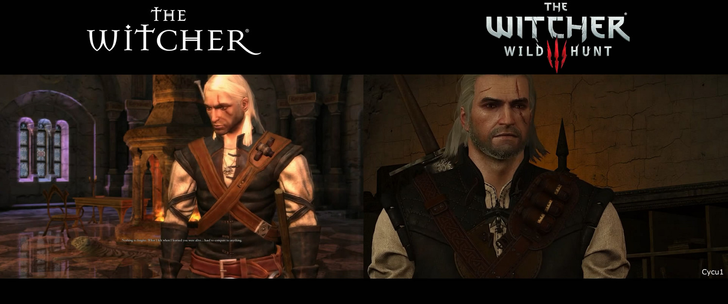 提升巨大!粉絲《巫師》重製項目vs原版遊戲 畫面對比 提升巨大!粉絲《巫師》重製項目vs原版遊戲 畫面對比