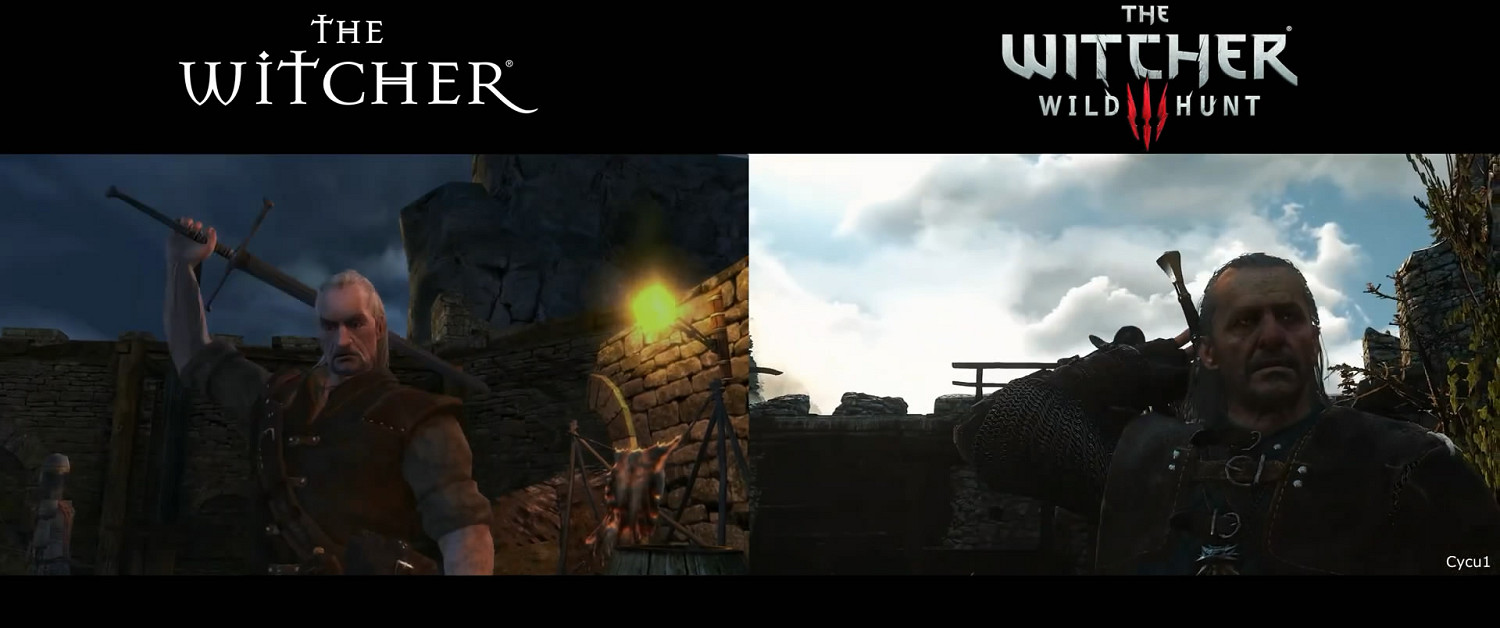 提升巨大!粉絲《巫師》重製項目vs原版遊戲 畫面對比 提升巨大!粉絲《巫師》重製項目vs原版遊戲 畫面對比