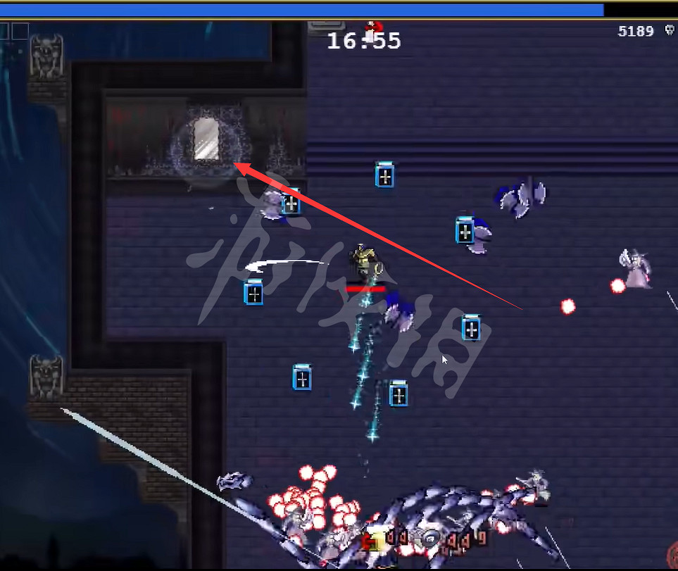 《吸血鬼倖存者》擎天塔棺材在哪？第四關棺材位置分享