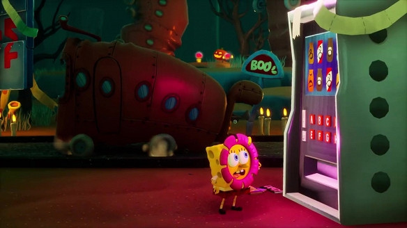 《海綿寶寶:宇宙搖擺》萬聖節預告 一起去要糖果! 《海綿寶寶:宇宙搖擺》萬聖節預告 一起去要糖果!