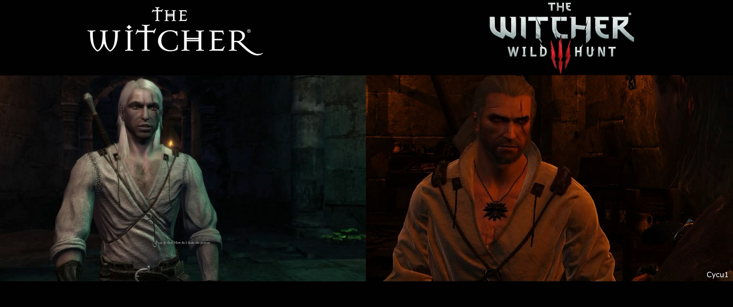 提升巨大!粉絲《巫師》重製項目vs原版遊戲 畫面對比 提升巨大!粉絲《巫師》重製項目vs原版遊戲 畫面對比