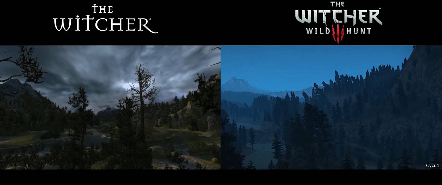 提升巨大!粉絲《巫師》重製項目vs原版遊戲 畫面對比 提升巨大!粉絲《巫師》重製項目vs原版遊戲 畫面對比