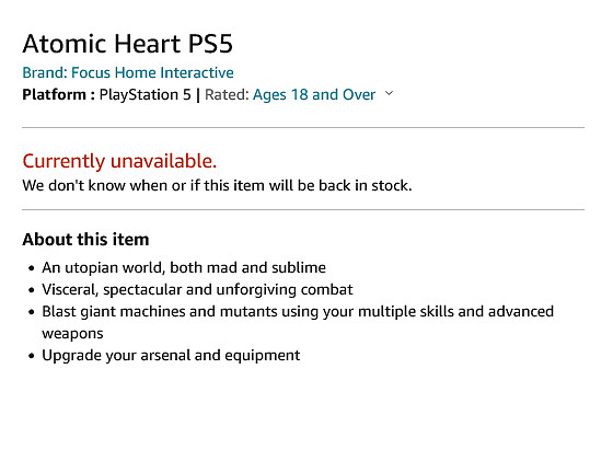 多方消息曝光《原子之心》發售日:明年2月發售沒跑了? 多方消息曝光《原子之心》發售日:明年2月發售沒跑了?