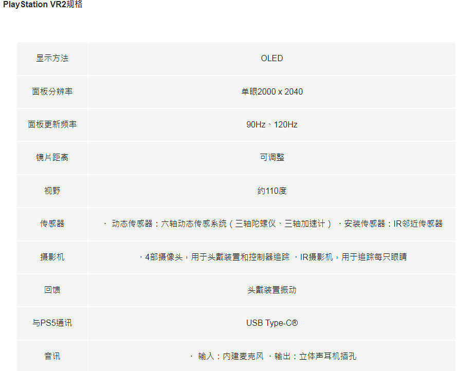 PS VR2明年2月22日推出!即將開啟預購售價4580港元 PS VR2明年2月22日推出!即將開啟預購售價4580港元