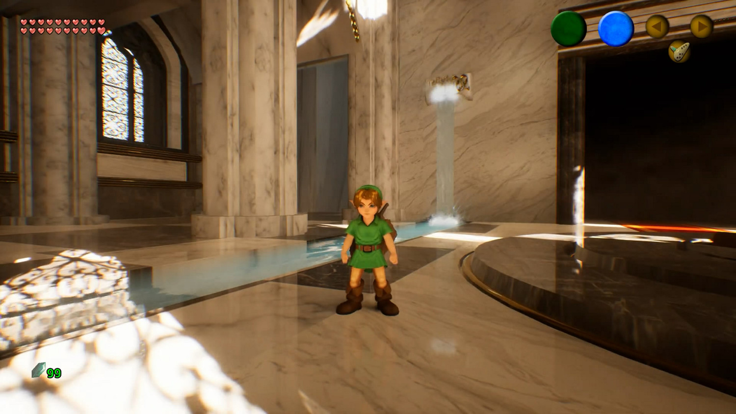 粉絲虛幻5重製《塞爾達:時之笛》「時之神殿」展示 粉絲虛幻5重製《塞爾達:時之笛》「時之神殿」展示