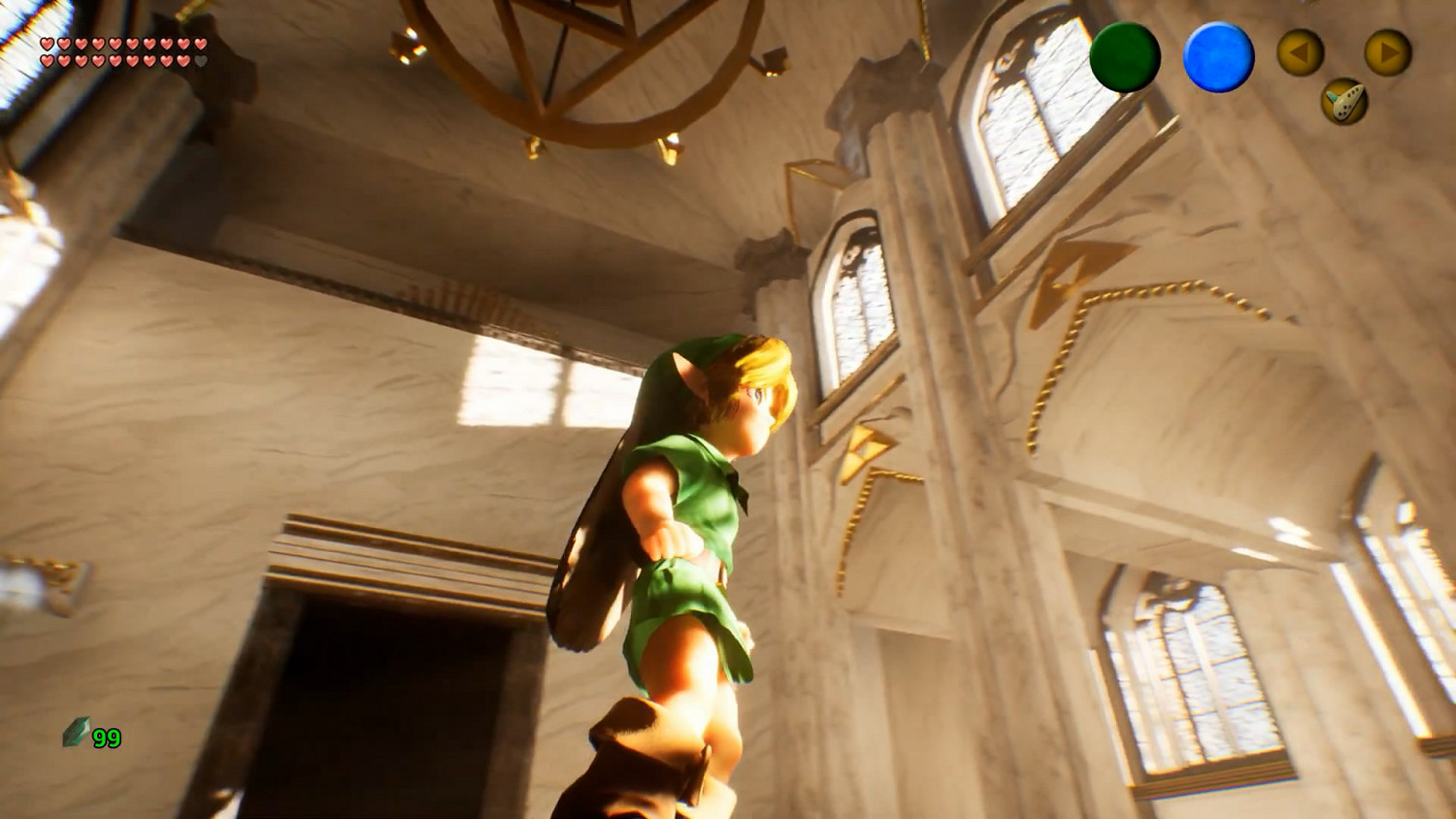 粉絲虛幻5重製《塞爾達:時之笛》「時之神殿」展示 粉絲虛幻5重製《塞爾達:時之笛》「時之神殿」展示