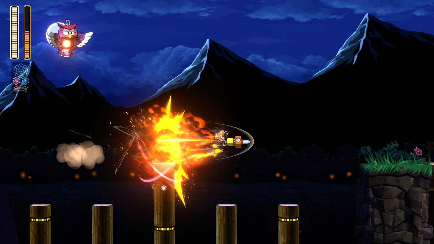 《洛克人11》新Boss衝擊人預告片 誓要刺穿洛克人 《洛克人11》新Boss衝擊人預告片 誓要刺穿洛克人