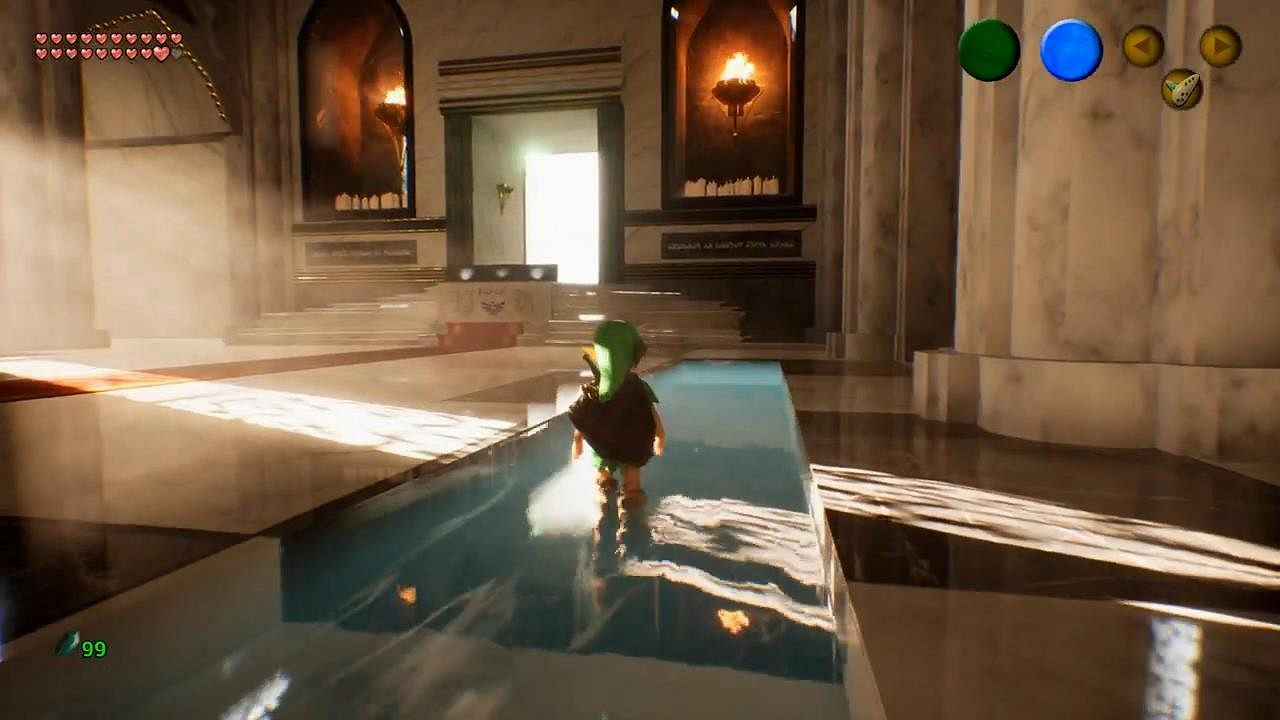 虛幻5重製《薩爾達:時之笛》新展示 畫面效果驚人 虛幻5重製《薩爾達:時之笛》新展示 畫面效果驚人