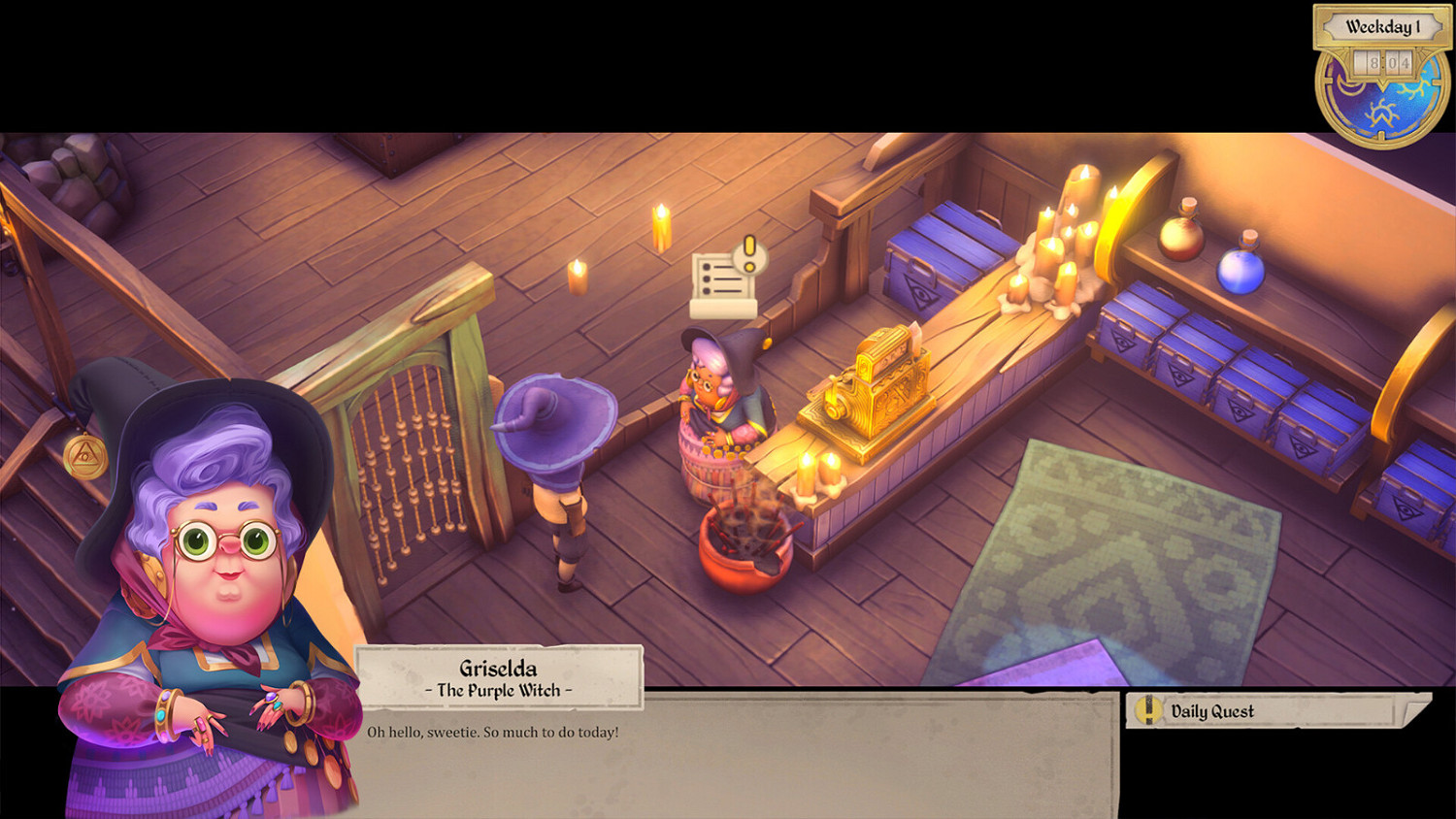 模擬經營遊戲《魔藥磨坊》Steam頁面上線 2023年發售 模擬經營遊戲《魔藥磨坊》Steam頁面上線 2023年發售