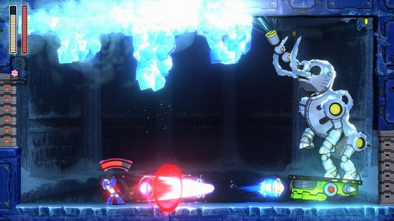 《洛克人11》PS4容量只有2G 復古橫屏遊戲很好玩 《洛克人11》PS4容量只有2G 復古橫屏遊戲很好玩