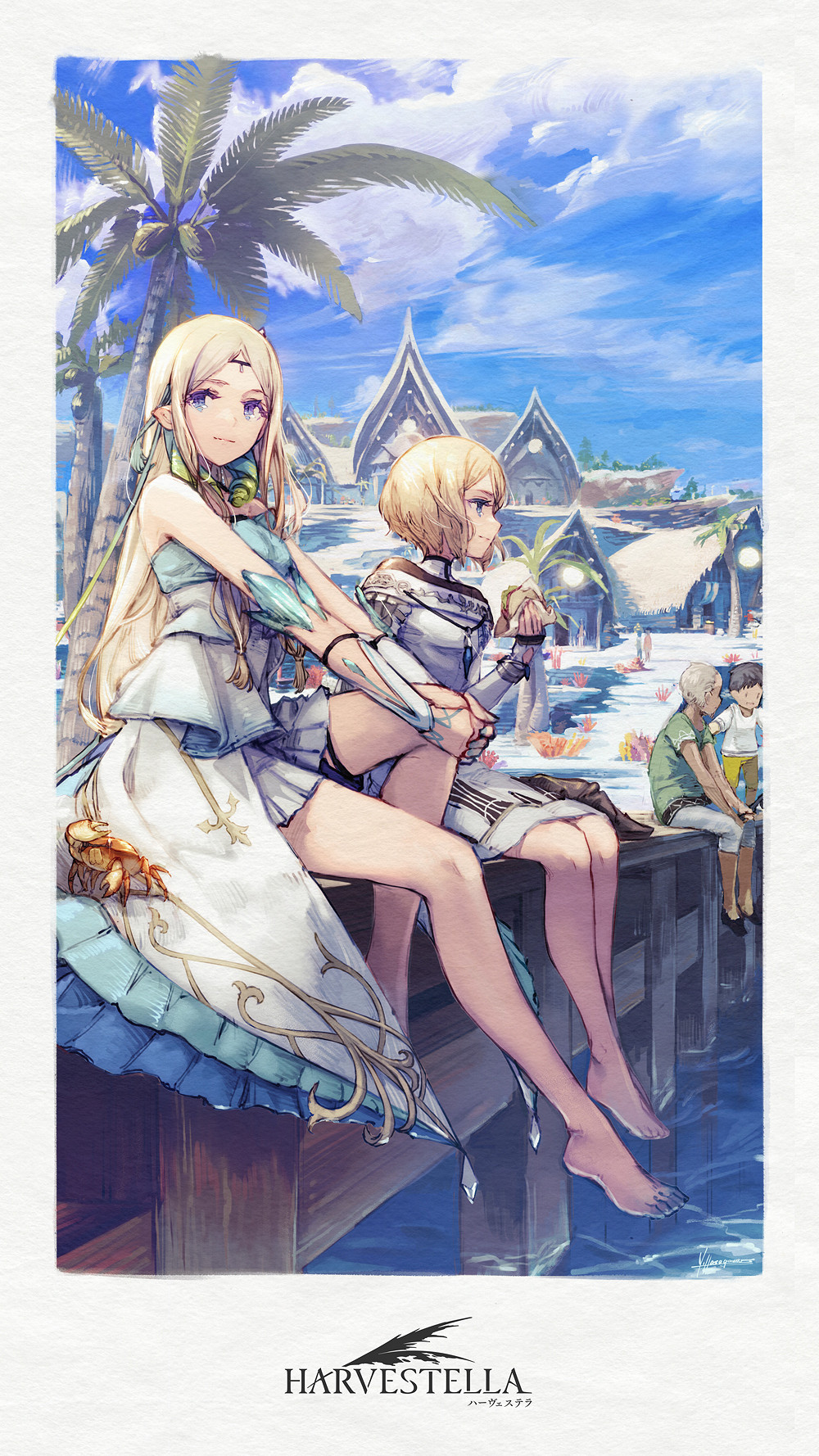 SE種田《HARVESTELLA》今日發售!倒計時插圖集錦 SE種田《HARVESTELLA》今日發售!倒計時插圖集錦